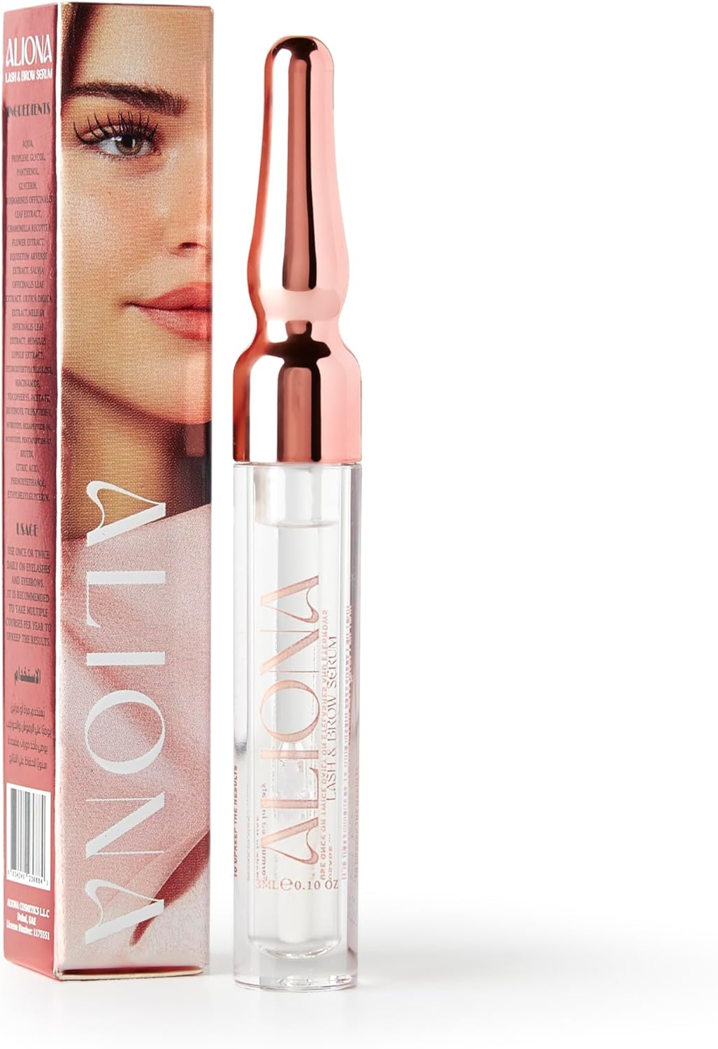 Lash & Brow Growth Serum – Nourishing Formula for Longer, Fuller & Healthier Lashes and Eyebrows – 3ml